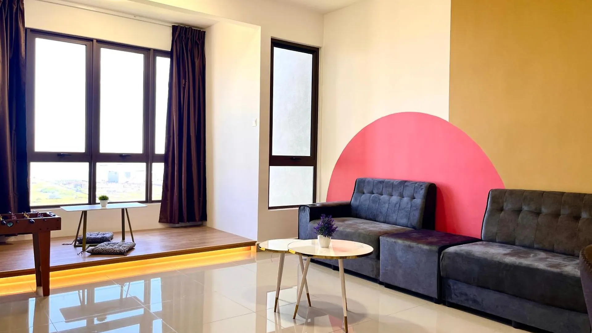 Urban Seaview Paradise: Infinity Pool, Gym & Beyond Malacca Apartamento